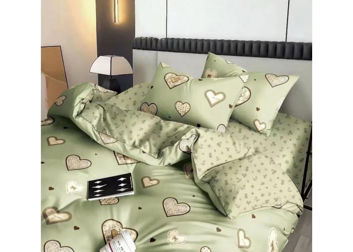 Фісташкове щастя, сатин (Полуторний) Фісташкове щастя, сатин (Полуторний)