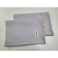 Рушник ПІКЕ Лофт, Св.сірий/Лаванда (40*60см)