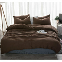 Нав. - 1 шт. Темний шоколад, льон 100% (Набір 70*70см)