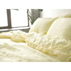 Нав. -1шт Ванільний шампань, льон 100% (Набір 50*50см)