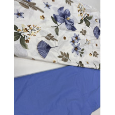 Оазис синій, cotton (Сім. на рез.)