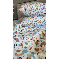 Пригоди/блакитн., Turkish flannel (Дитячий на рез.)