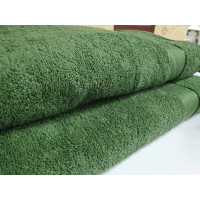 Рушник махровий, Зелений 400гр/м2 (Лице 50/90см)