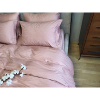 Сатин JACQUARD, WAVE POWDER (Євро)