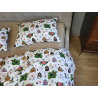 Солодкі хатинки/беж, Turkish flannel (Полут. на рез.)