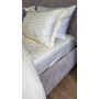 Постільна білизна MULTI stripe IVORY MILK (Двосп. на рез.)