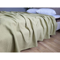 Піке Косичка, Ніжна оливка (Плед 240*220см)