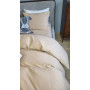 Постільна білизна Beige, LUXURY Washed нав 50*70см (Двоспальний)
