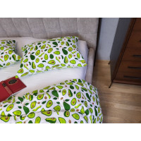 Авокадо/білий, Turkish flannel (Сімейний) Авокадо/білий, Turkish flannel (Сімейний)