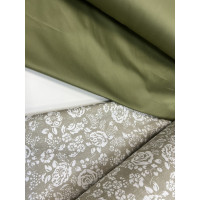 Сатин PREMIUM, MUSCAT OLIVE (Полут. на рез.)