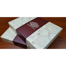 Сатин Stripe PREMIUM VIP, WHITE 2/2см (Двосп. на рез.)