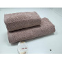 Рушники махрові LUX VIP GRAND, мокко (Набір (Баня+Лице))