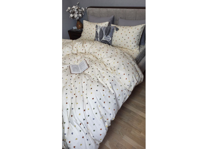 Little hearts, Washed Cotton (Полут. на рез.) Little hearts, Washed Cotton (Полут. на рез.)