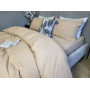Постільна білизна Beige, LUXURY Washed нав 50*70см (Двосп. на рез.)