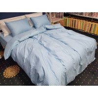 Stripe LUX LIGHT BLUE 1/1см (Полуторний)