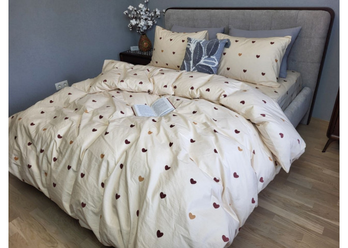 Big hearts, Washed Cotton (Євро) Big hearts, Washed Cotton (Євро)