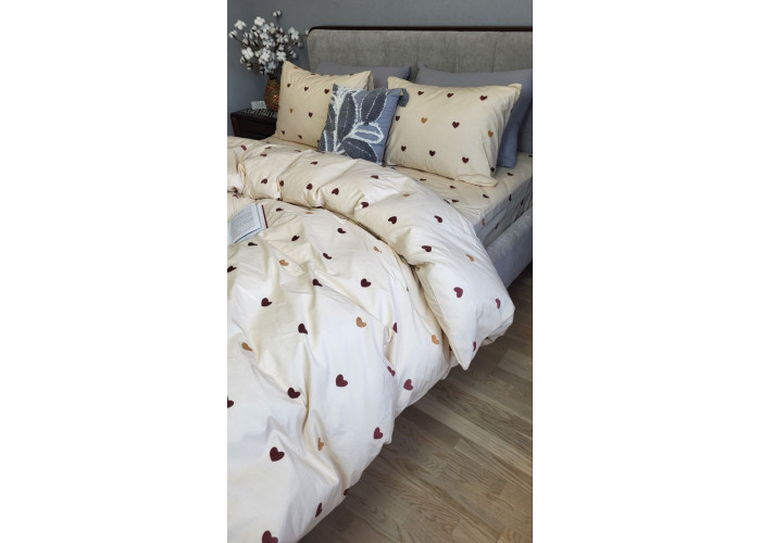 Big hearts, Washed Cotton (Євро) Big hearts, Washed Cotton (Євро)
