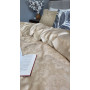 Сатин JACQUARD, TIARA BEIGE​ (Полуторний)