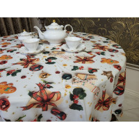 Скатертина Дарунок, овал (Овал 110/160 см)