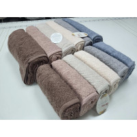 Рушники махрові LUX VIP GRAND, лате (Набір (Баня+Лице))