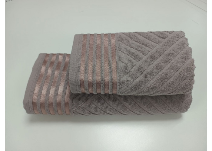 Рушники махрові LUX COTTON YENI, беж (Набір (Баня+Лице)) Рушники махрові LUX COTTON YENI, беж (Набір (Баня+Лице))