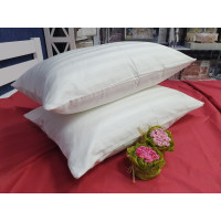 Набір нав. 2 шт. Stripe PREMIUM VIP, WHITE 2/2см (Набір 70*70см)