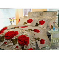 7834, мікросатин 50/70нав. (Двоспальний)