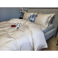 Сатин однотонний BEIGE, №0060 (Двоспальний)