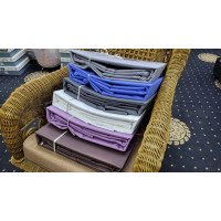 Сатин однотонний LUX, MILK (Двосп. на рез.)