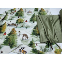 Сатин PREMIUM, BEMBI (Полуторний)