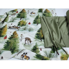 Сатин PREMIUM, BEMBI (Полуторний)