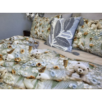 Ведмедики плюшеві беж, cotton 5D (Полут. на рез.)