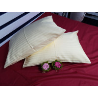 Набір нав. 2 шт Stripe PREMIUM, IVORY 1/1см (Набір 50*70см)