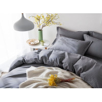 Stripe LUX GREY 1/1см (Полуторний)