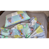 Звірята/сірий, Turkish flannel (Сімейний) Звірята/сірий, Turkish flannel (Сімейний)