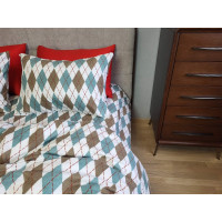 Ромб зелений, Turkish flannel (Євро на резин.)