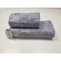 Рушники махрові LUX VIP SEHRAZA, гірський вітер (Набір (Баня+Лице))