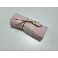 Рушник ПІКЕ Прованс, Рожевий (40*60см)