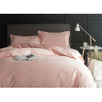 Сатин однотонний LIGHT PINK, №351 (Двоспальний)