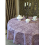 Скатертина Мармур сливовий (140/220 см)