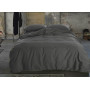 Сатин однотонний DARK GREY, №240 (Полуторний)