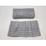 Рушники махрові VIP COTTON FILIZ, сірий (Сауна)