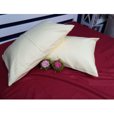 Набір нав. 2 шт. Stripe PREMIUM, CHAMPAGNE 1/1см (Набір 40*60см)