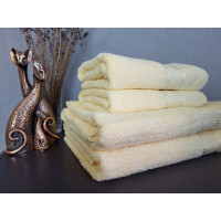 Рушник махровий SPIRIT, жовтий (Баня 70/140см)