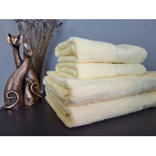 Рушник махровий SPIRIT, жовтий (Баня 70/140см)