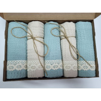 Рушники ПІКЕ Прованс, Мятна карамель (Набір)