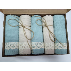 Рушники ПІКЕ Прованс, Мятна карамель (Набір)