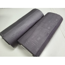 Сатин JACQUARD, SQUARE DARK GREY (Євро)