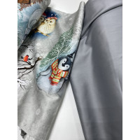 Сатин PREMIUM, SNOWY FOREST двостор., нав 50/70+5см (Полуторний)