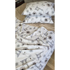 Сатин PREMIUM, ZOO Двустор. (Полут. на рез.)